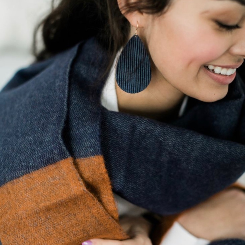 Nickel & Suede Earrings